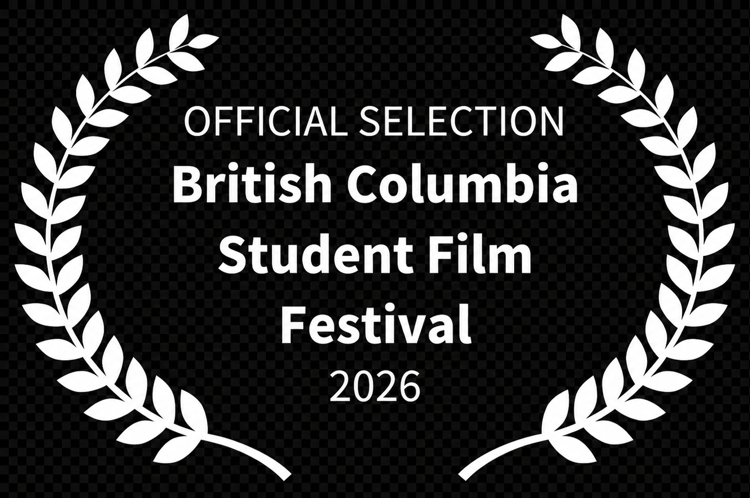Official Nominee graphic for The Glass at the BC Student Film Festival 2026